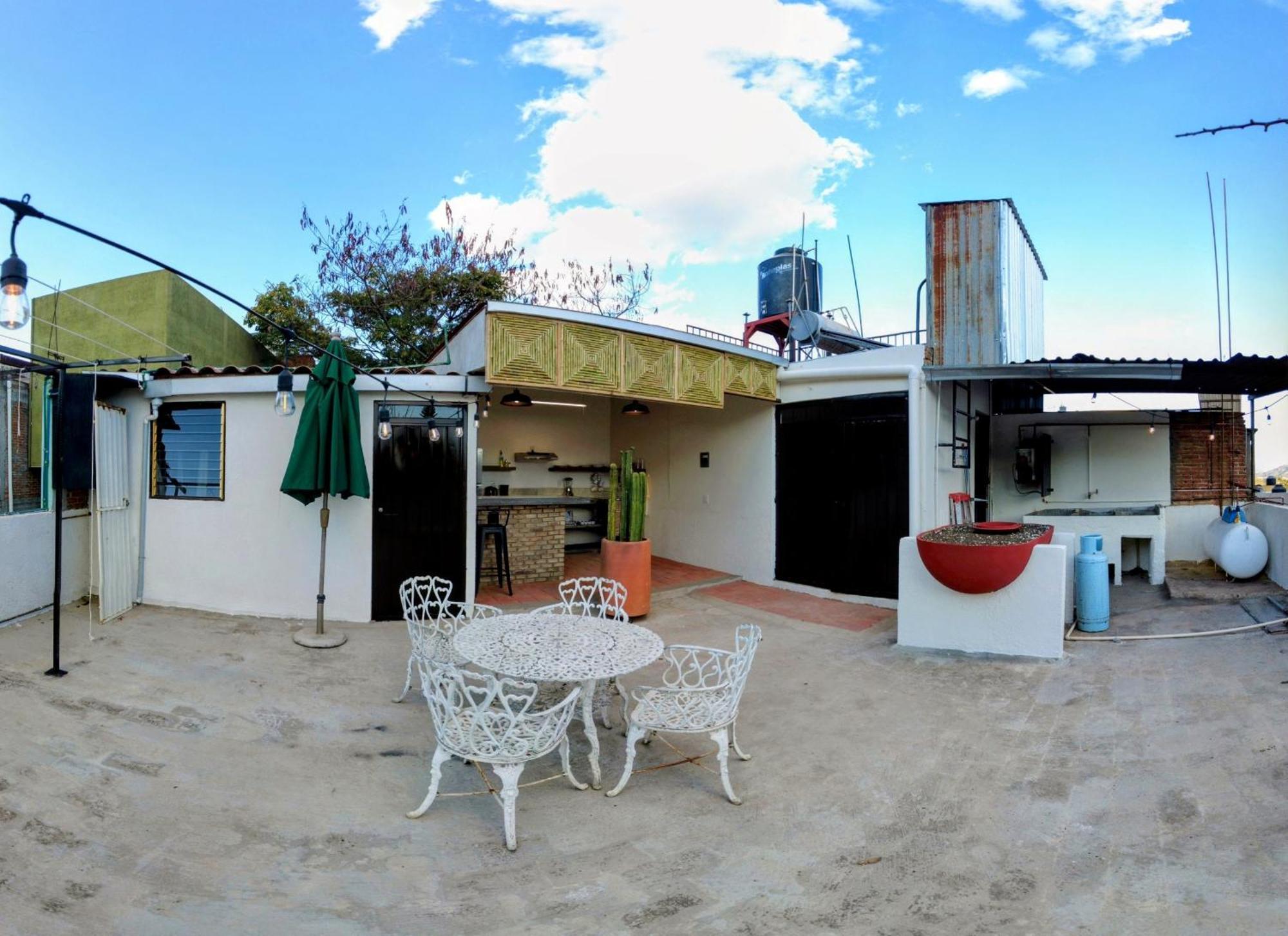 Casa De Las Palmas Guest House Oaxaca 外观 照片